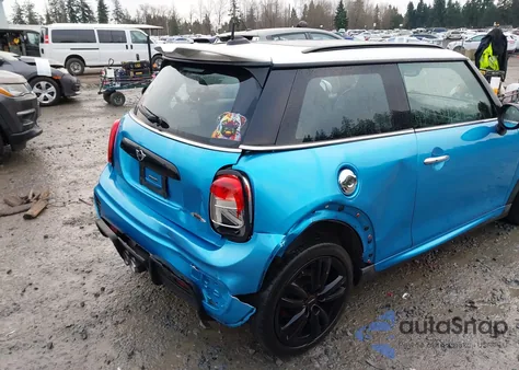 2019 Mini Hardtop John Cooper Works z USA, uszkodzony, nr VIN WMWXM9C53K2H38946